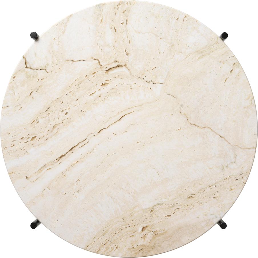 GUBI - TS Coffee Table - Black Base - Ø55 cm