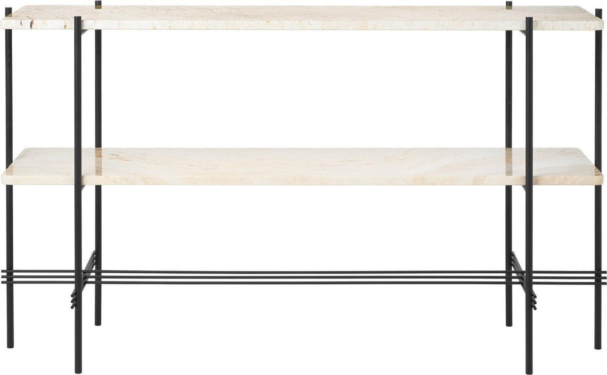 GUBI - TS Console - Black Base, 2 Racks