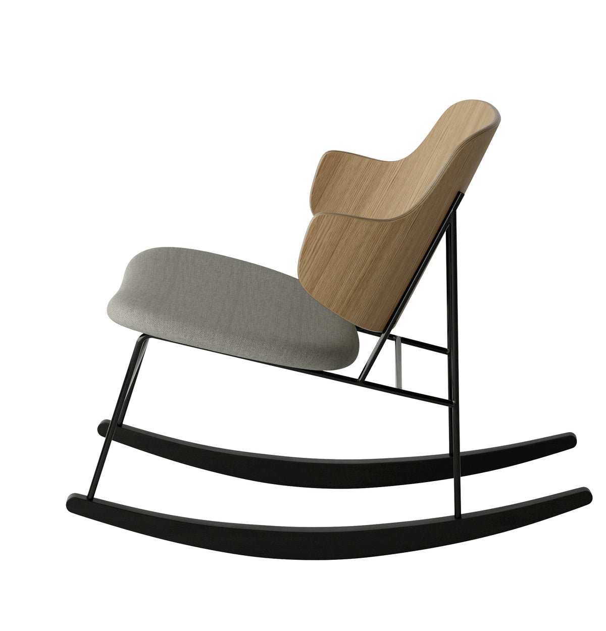 Audo Copenhagen - Penguin Rocking Chair - Upholstered Seat