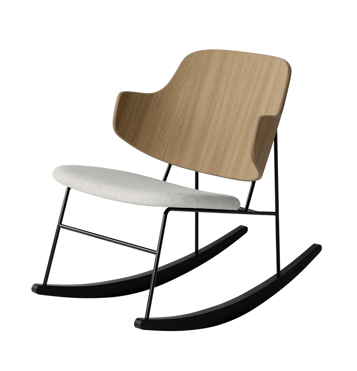 Audo Copenhagen - Penguin Rocking Chair - Upholstered Seat