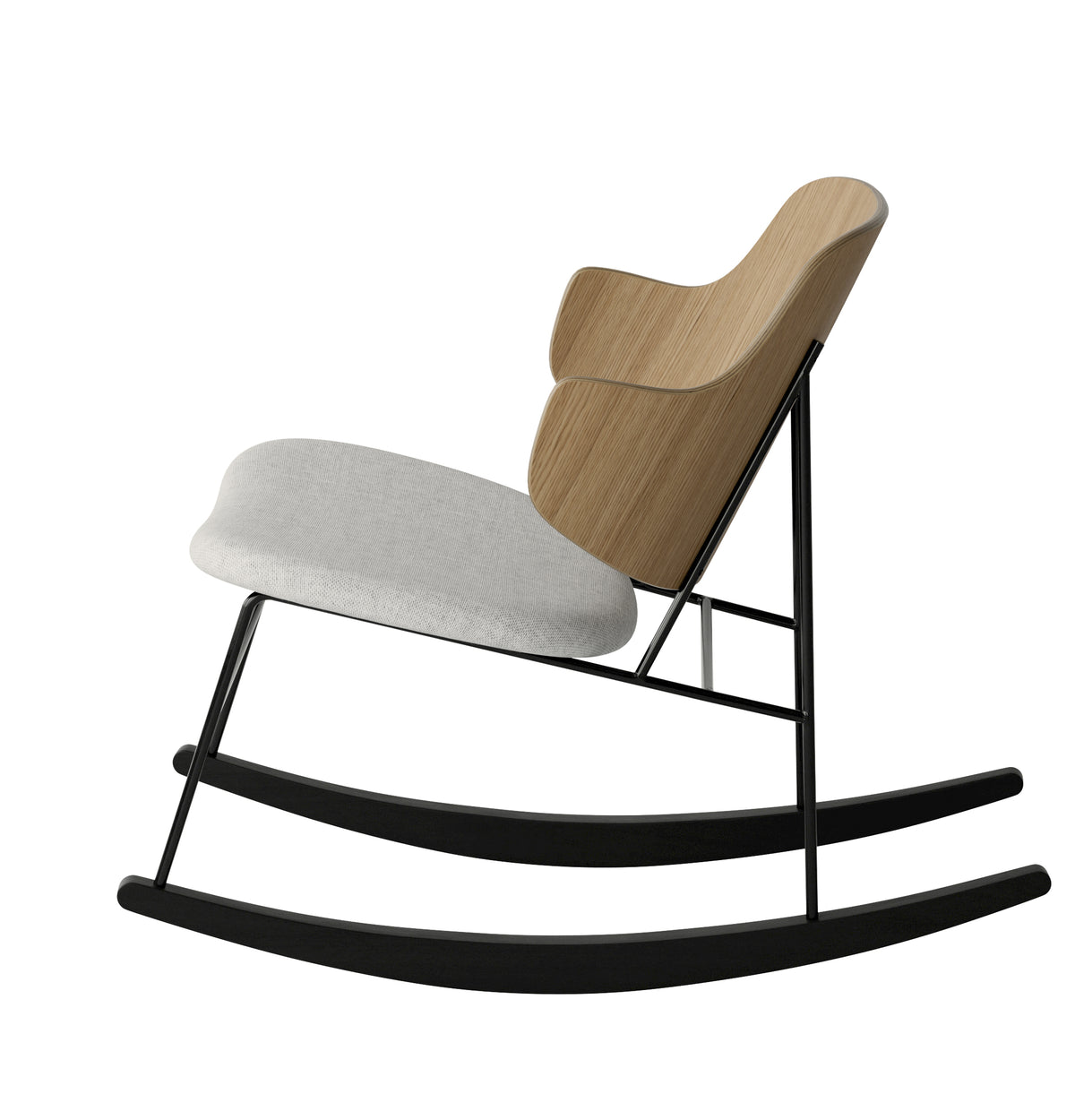 Audo Copenhagen - Penguin Rocking Chair - Upholstered Seat