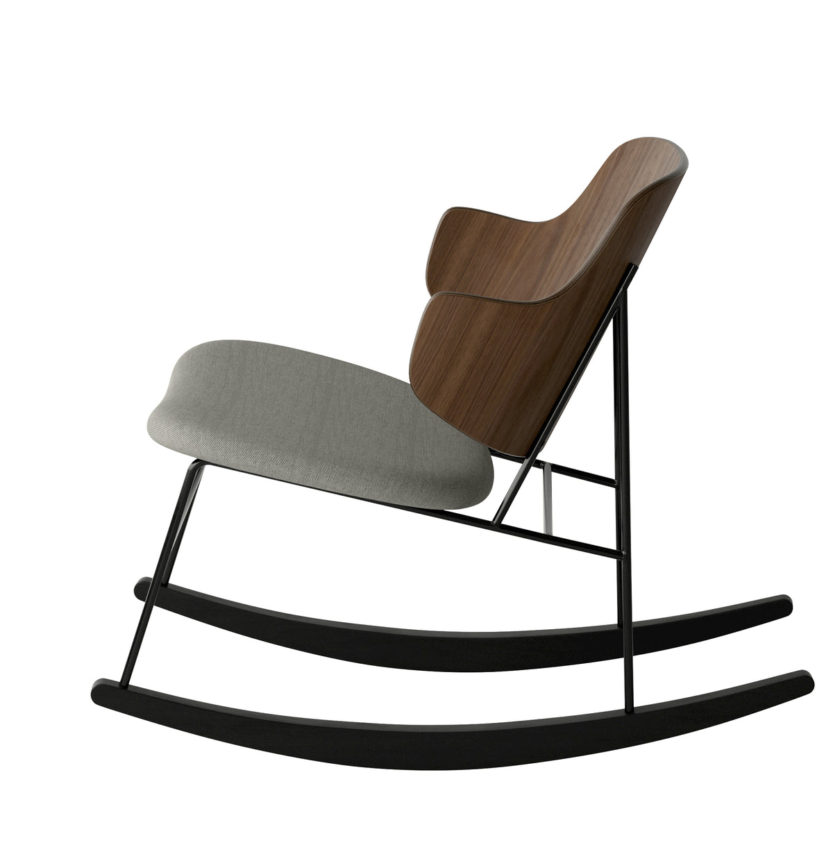 Audo Copenhagen - Penguin Rocking Chair - Upholstered Seat
