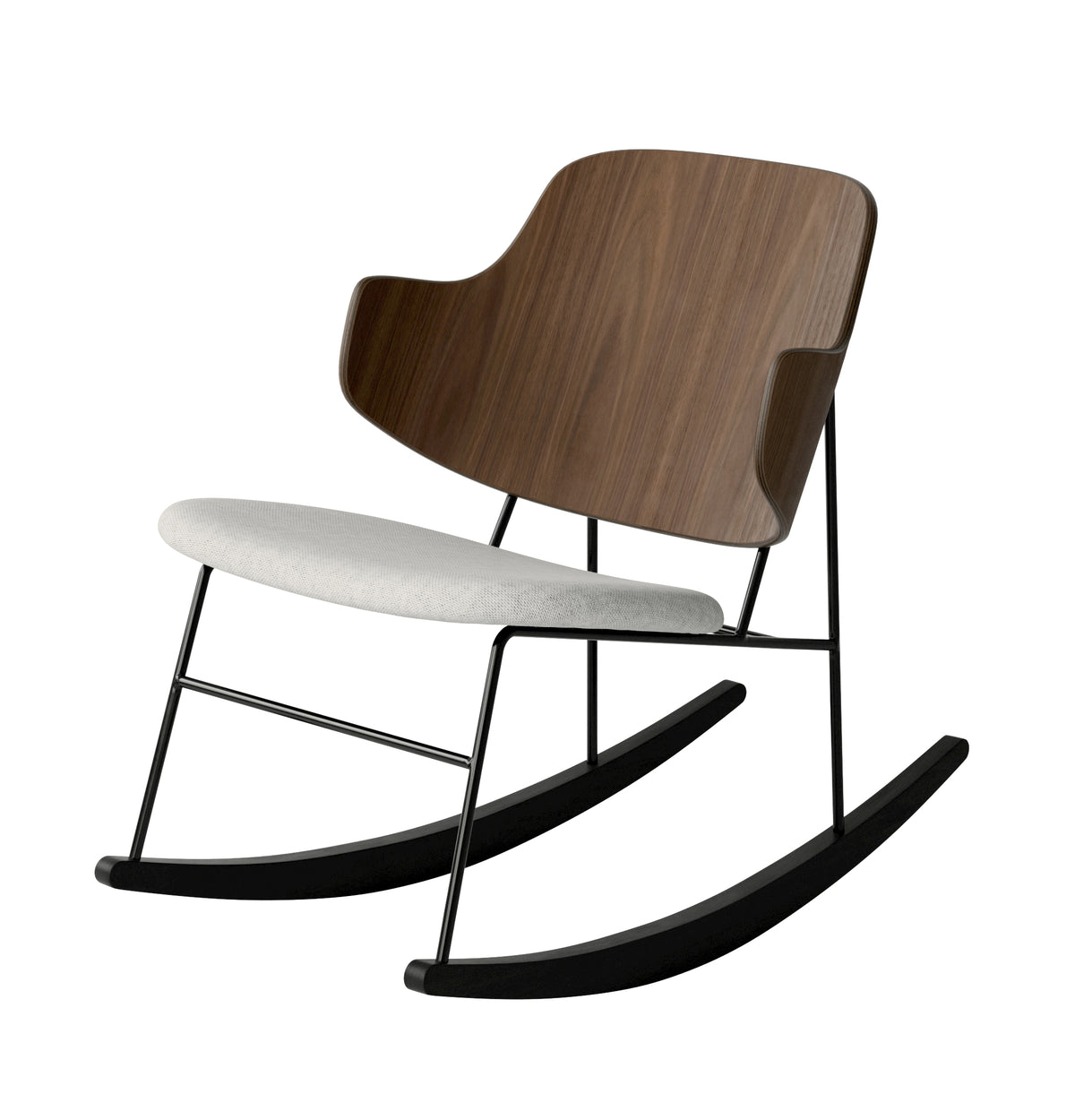 Audo Copenhagen - Penguin Rocking Chair - Upholstered Seat