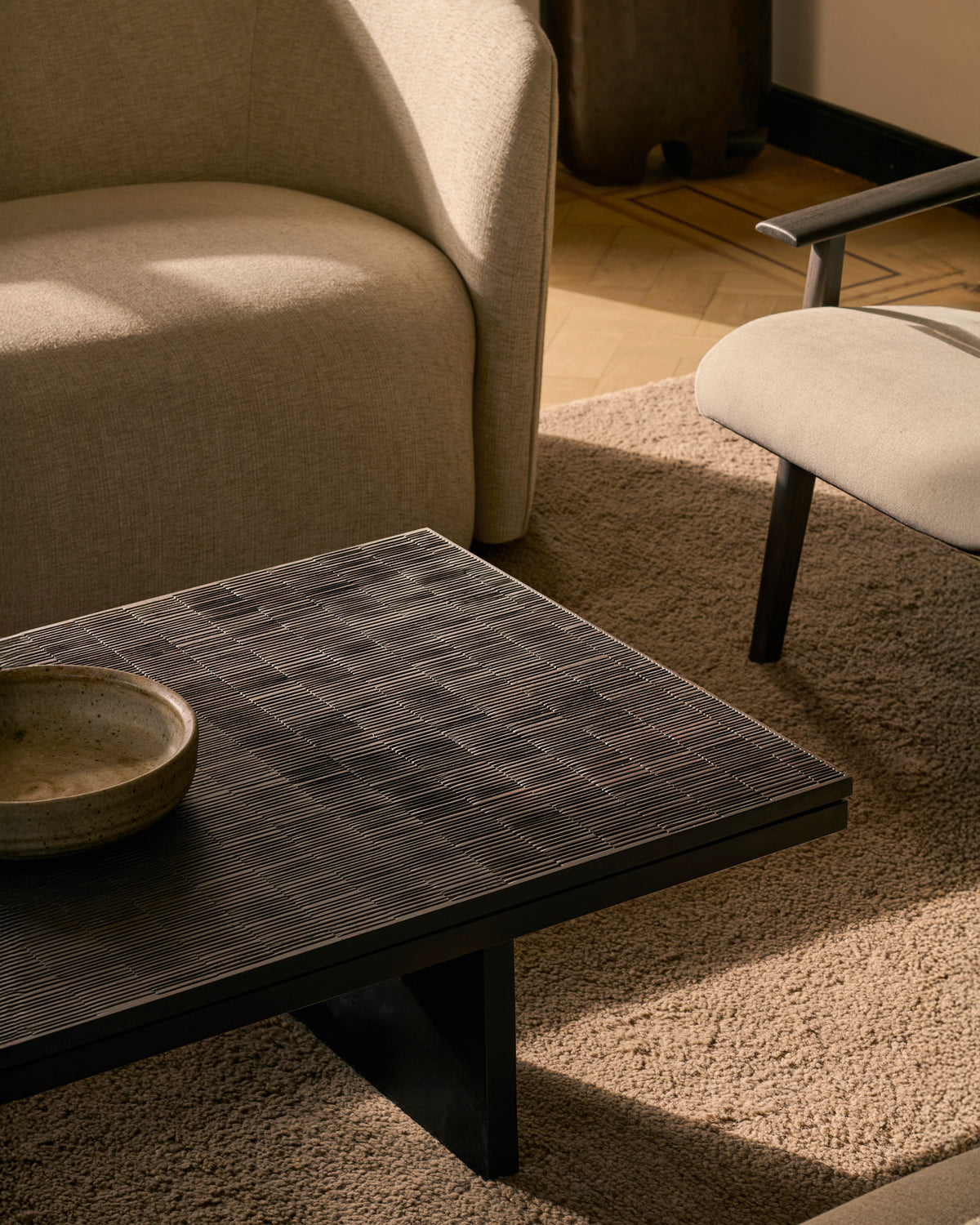 Ethnicraft - Grooves Coffee Table