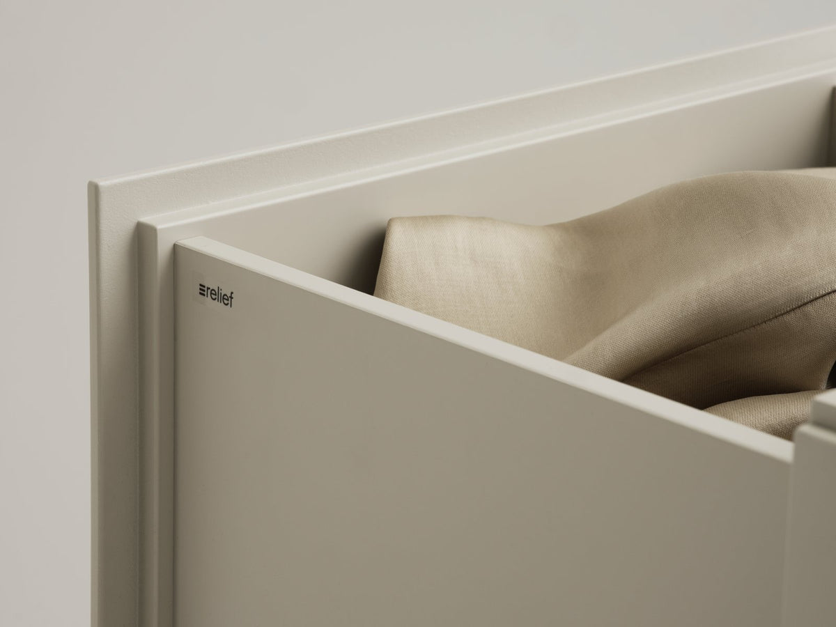 STRING - Relief Chest of Drawers, Tall