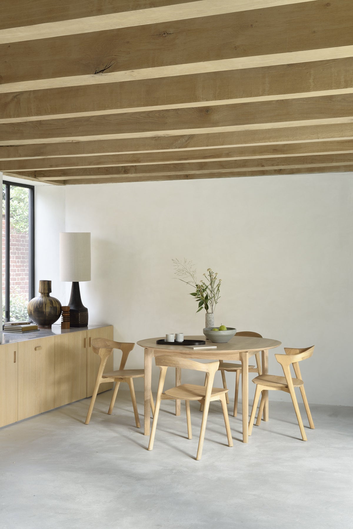 Ethnicraft - Bok Extendable Dining Table - Round