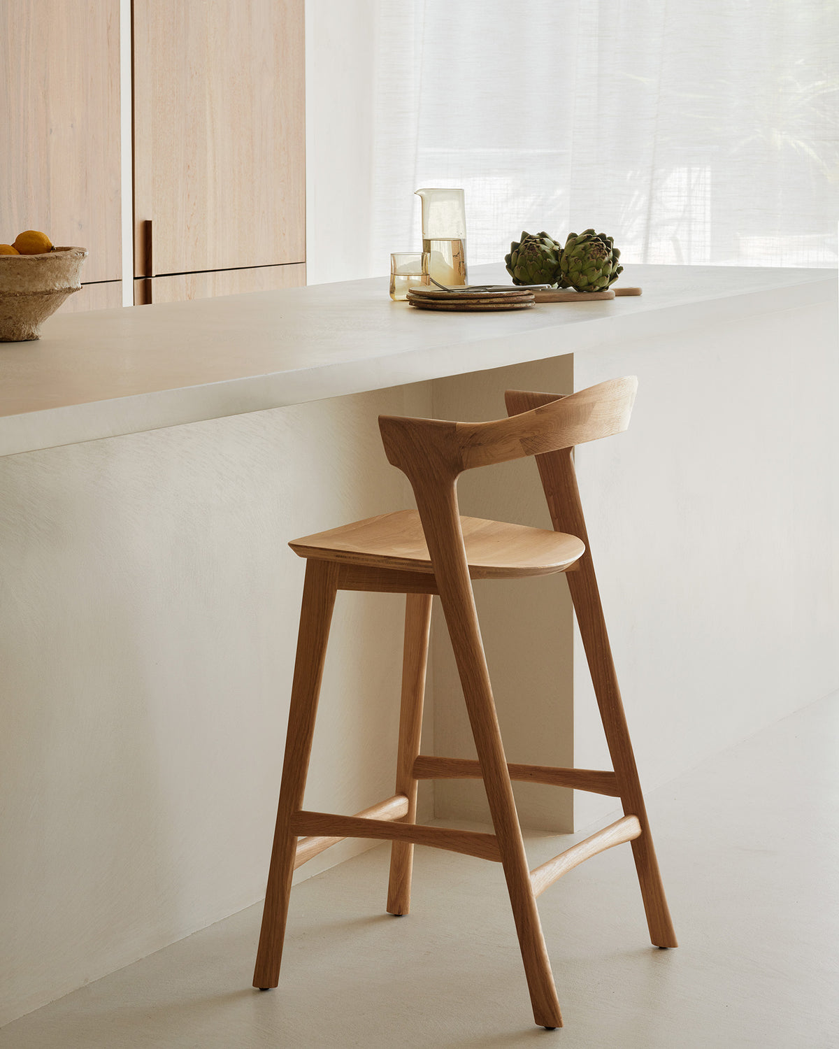 Ethnicraft - Bok Counter &amp; Bar Stool
