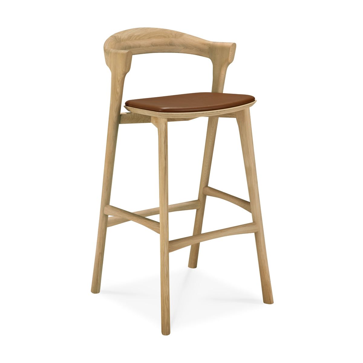 Ethnicraft - Bok Counter &amp; Bar Stool Upholstered