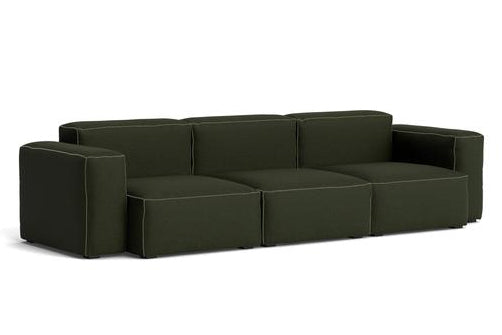 HAY - Mags Soft Low Armrest Sofa - 3 Seater - Combination 1