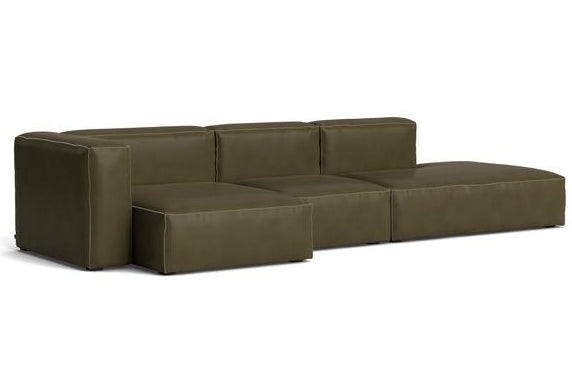HAY - Mags Soft Sofa - 3 Seater - Combination 4 with Left Armrest