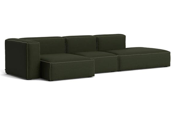 HAY - Mags Soft Sofa - 3 Seater - Combination 4 with Left Armrest