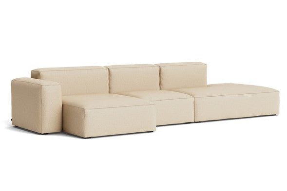 HAY - Mags Soft Low Sofa - 3 Seater - Combination 4 with Left Low Armrest