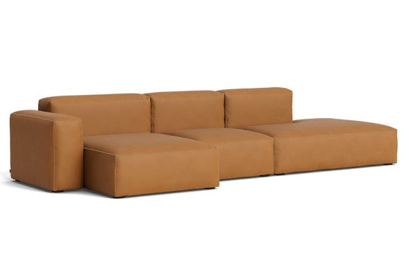 HAY - Mags Soft Low Sofa - 3 Seater - Combination 4 with Left Low Armrest