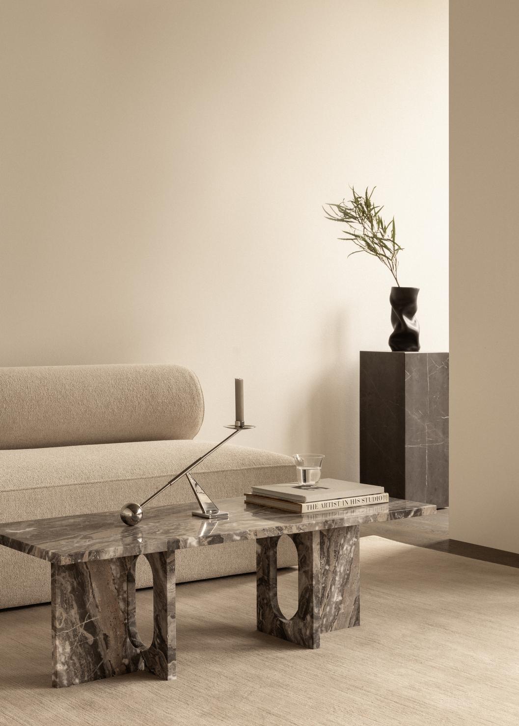 Audo Copenhagen - Androgyne Lounge Table - Stone/Marble