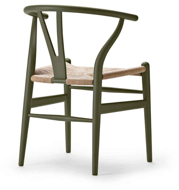Wishbone new arrivals chair green
