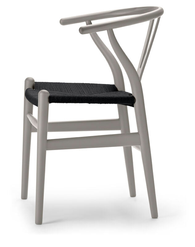 Gray outlet wishbone chair