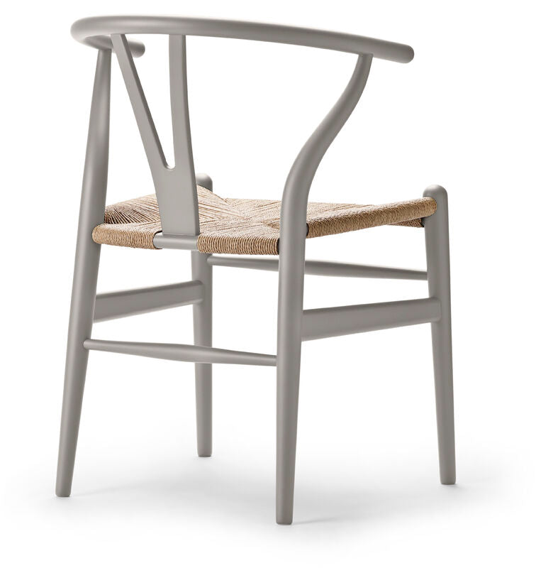 Gray outlet wishbone chair