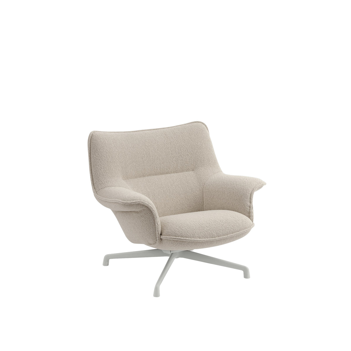 Muuto - Doze Lounge Chair Low Back - Swivel Base