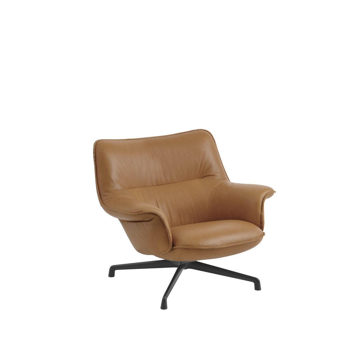 Muuto - Doze Lounge Chair Low Back - Swivel Base