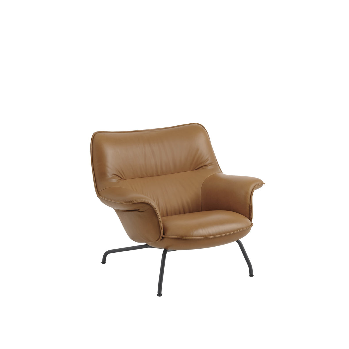 Muuto - Doze Lounge Chair Low Back- Tube Base