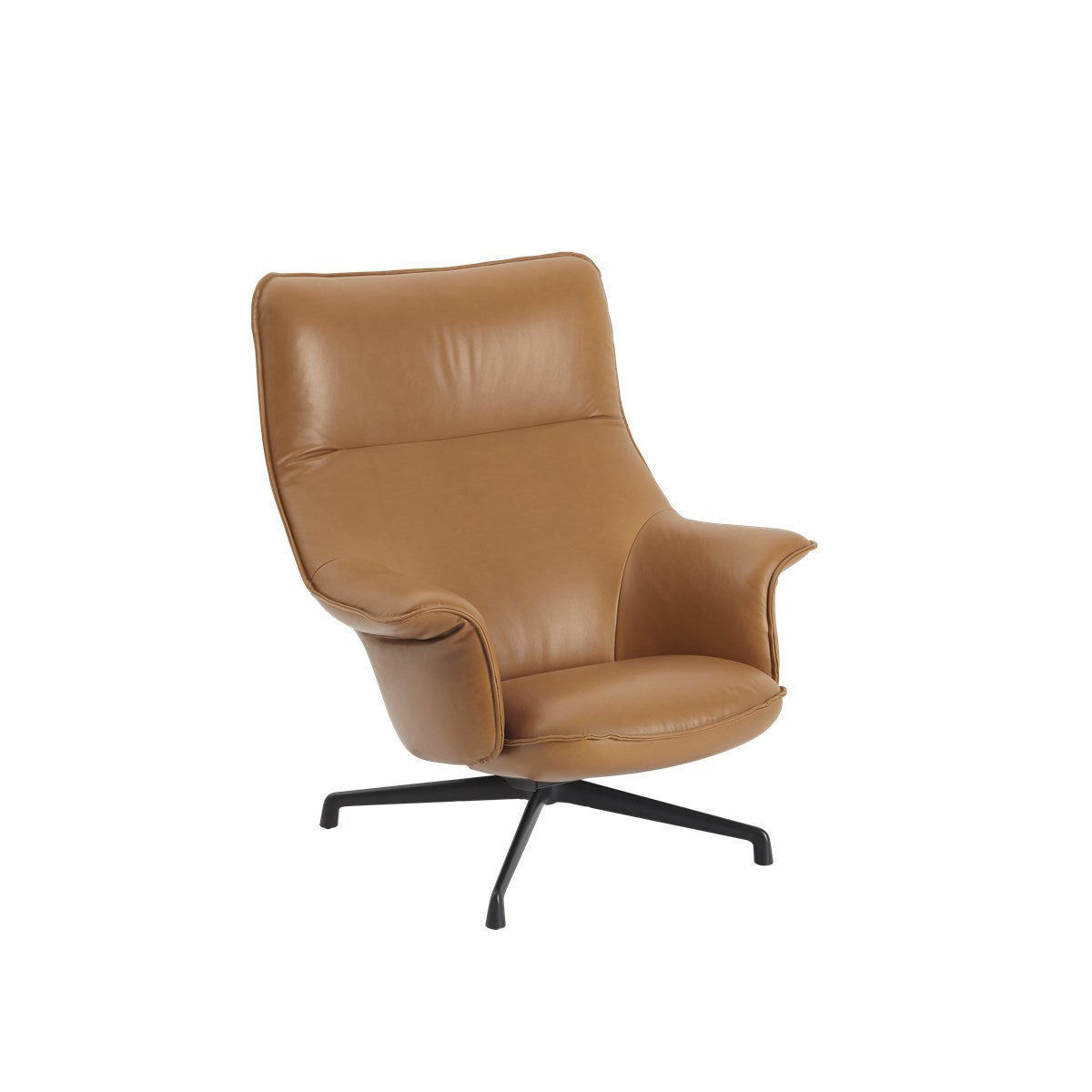 Muuto - Doze Lounge Chair High Back- Swivel Base
