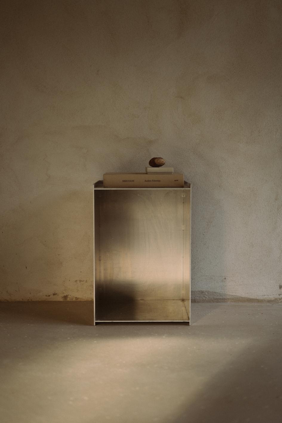 Frama - Rivet Box Table - Aluminium