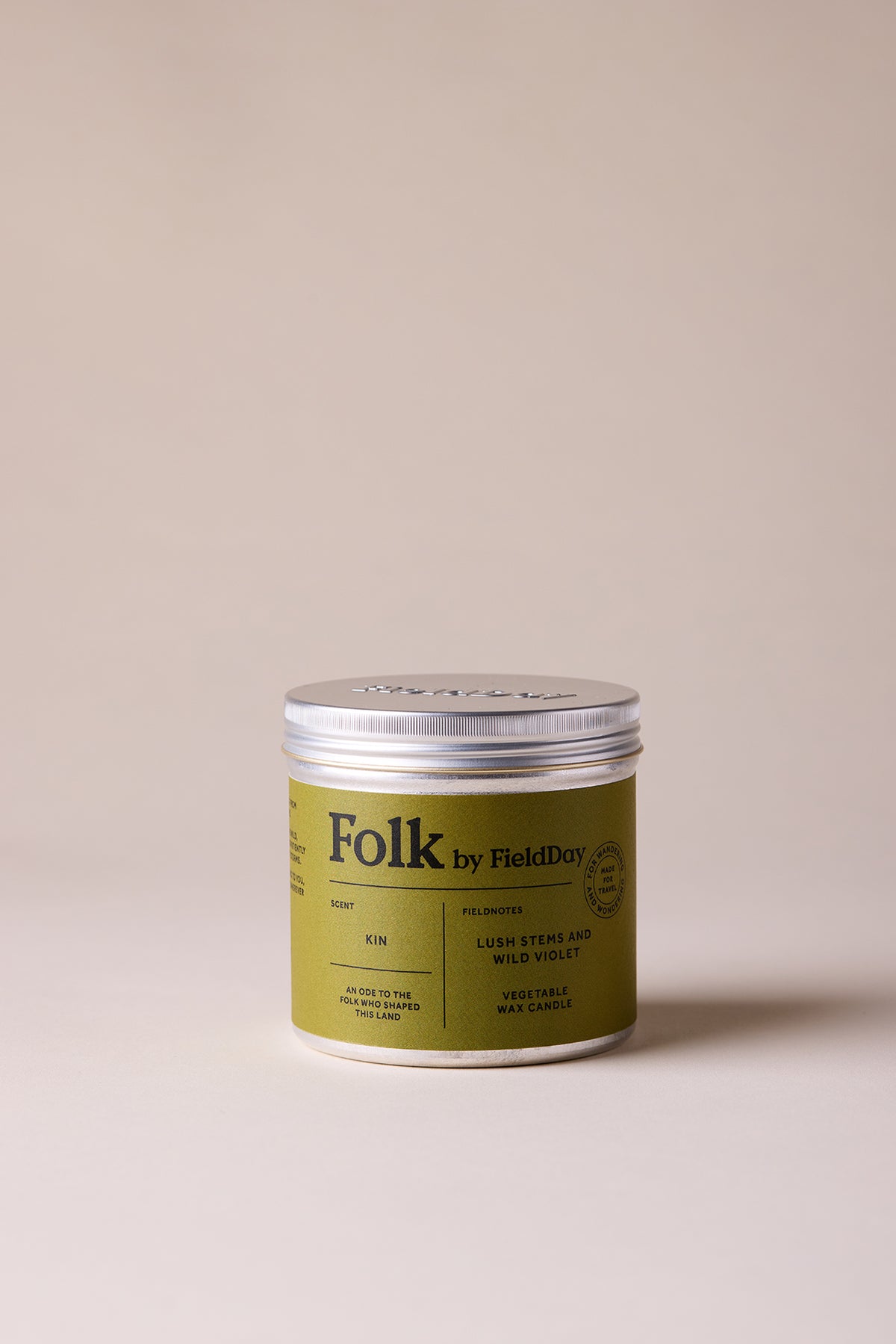 Field Day - Folk Tin Candle