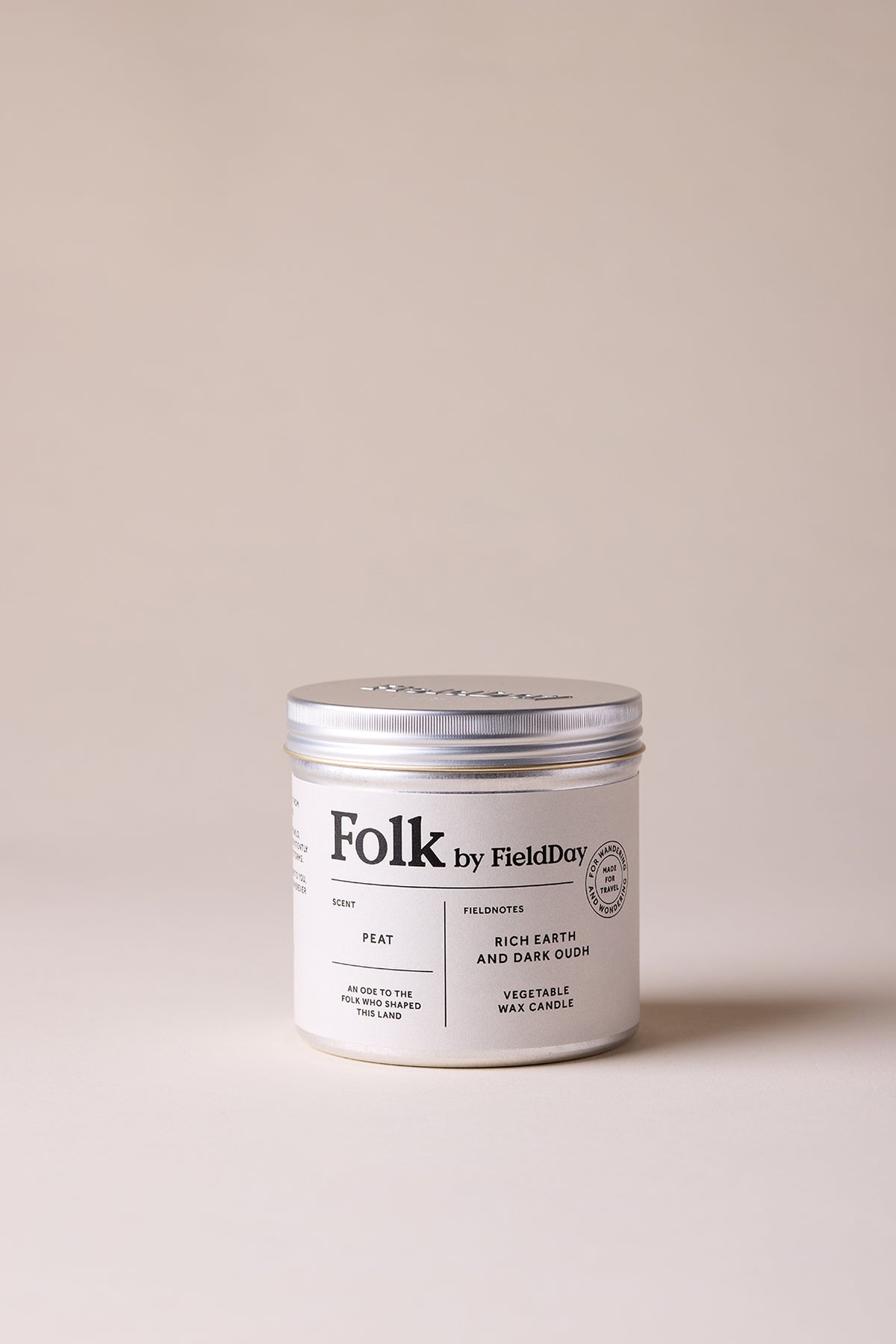 Field Day - Folk Tin Candle
