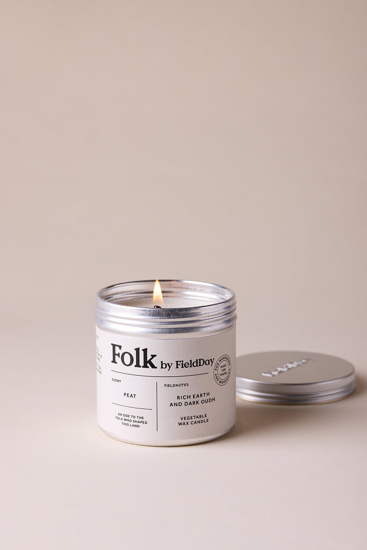 Field Day - Folk Tin Candle