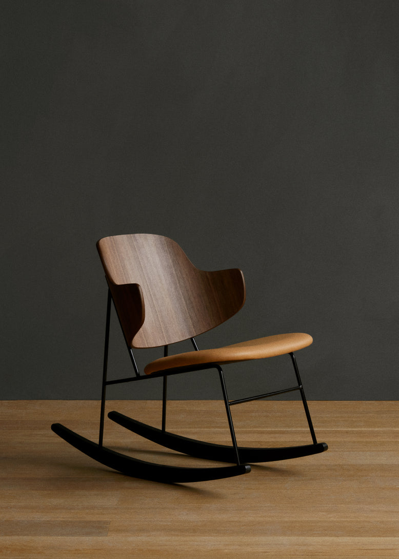 Audo Copenhagen - Penguin Rocking Chair - Upholstered Seat