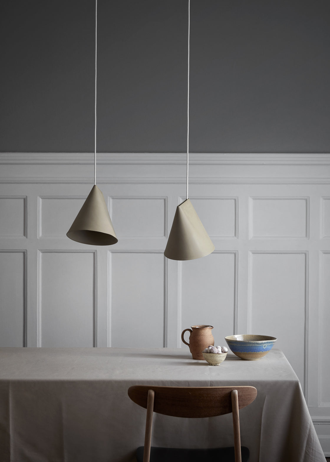 MOEBE - Ceramic Pendant - Wide