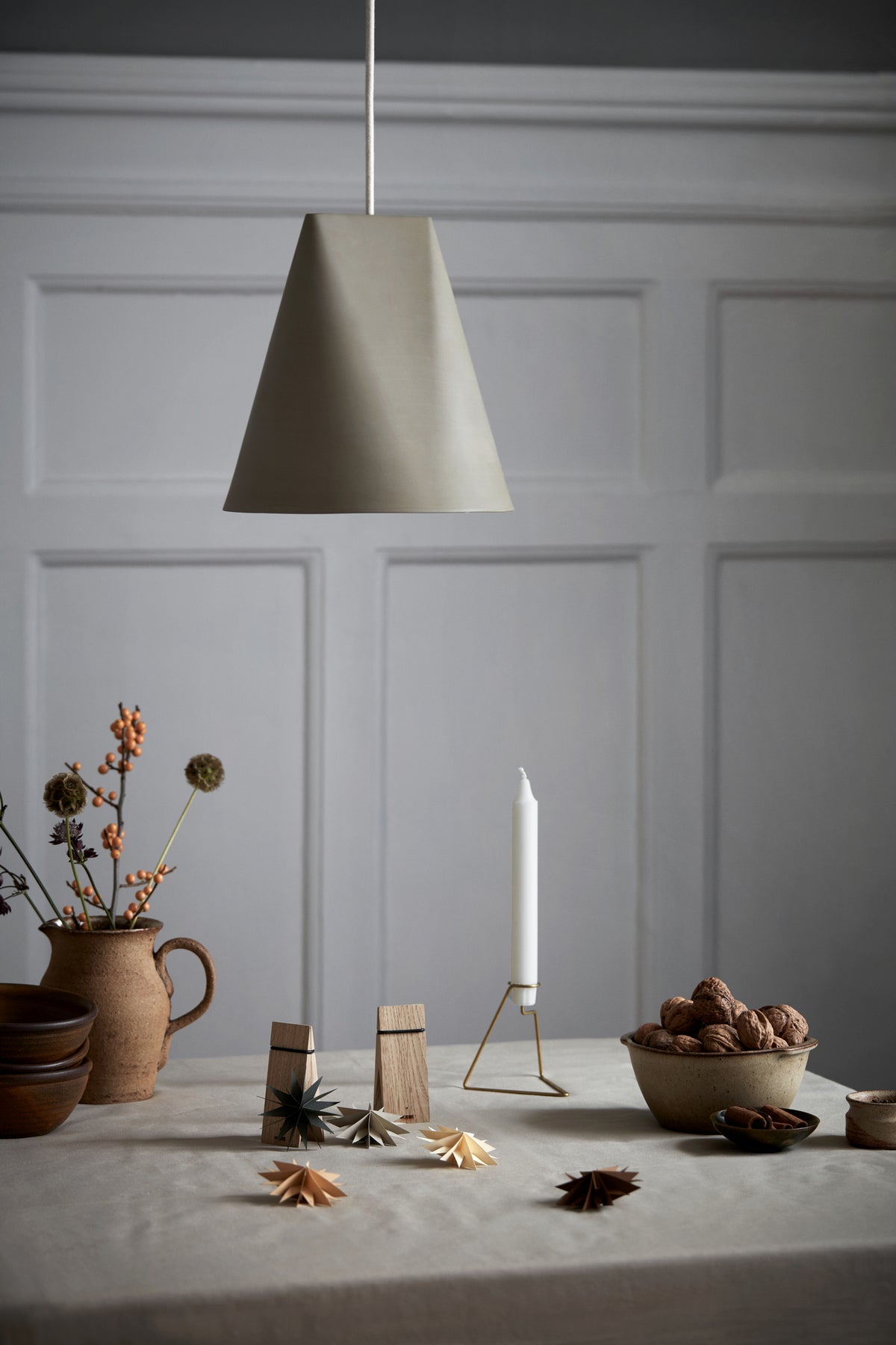 MOEBE - Ceramic Pendant - Wide