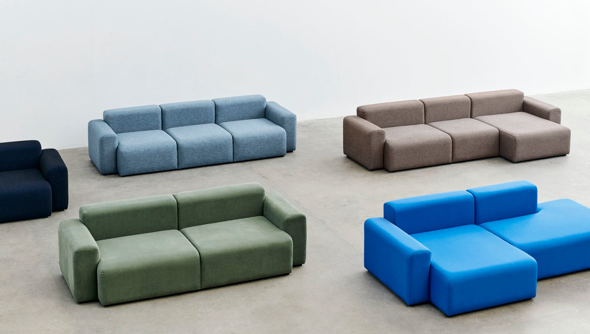 HAY - Mags Low Armrest Sofa - 2.5 Seater Combination 1