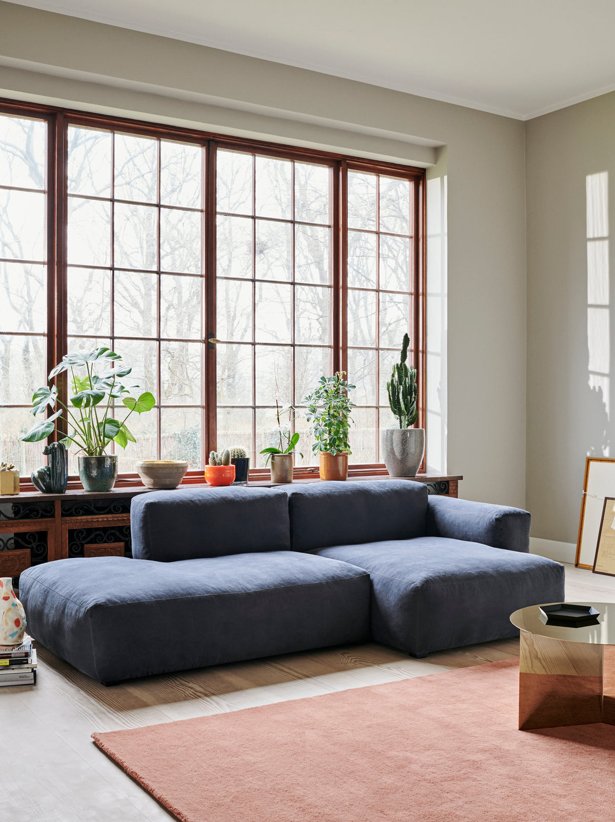 HAY - Mags Soft Low Sofa - 2.5 Seater - Combination 3 with Left Low Armrest