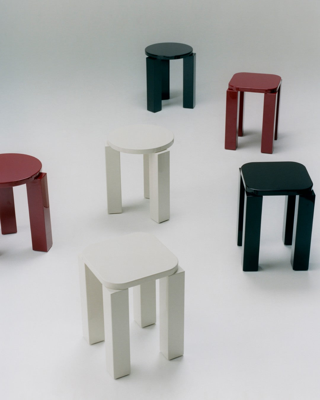 New Works - Atlas Stool - Lacquered