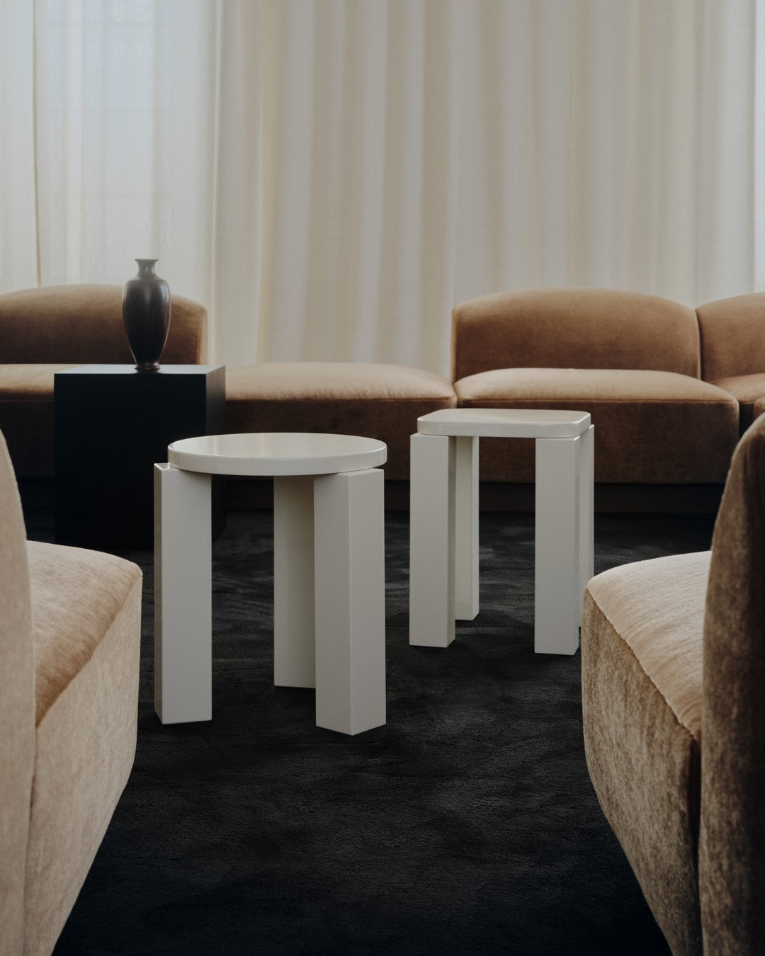New Works - Atlas Stool - Lacquered