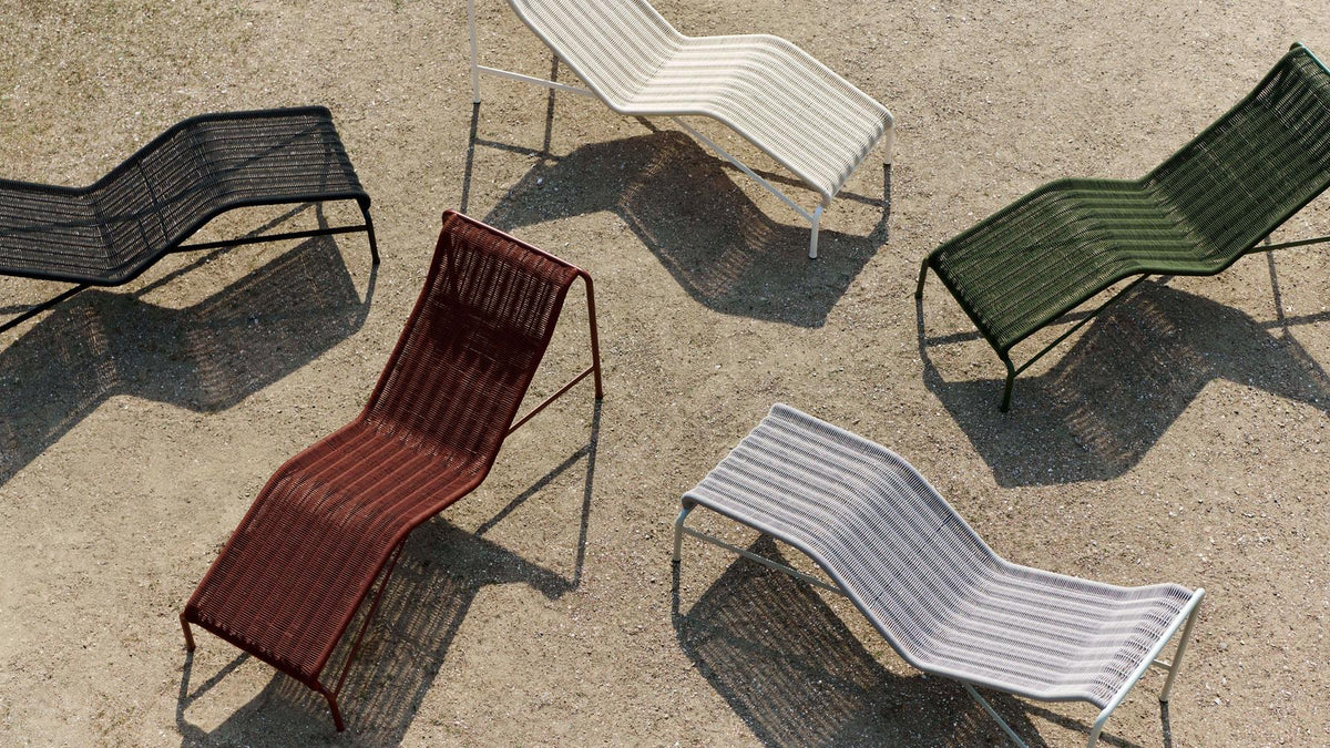 HAY - Palissade Cord Chaise Longue