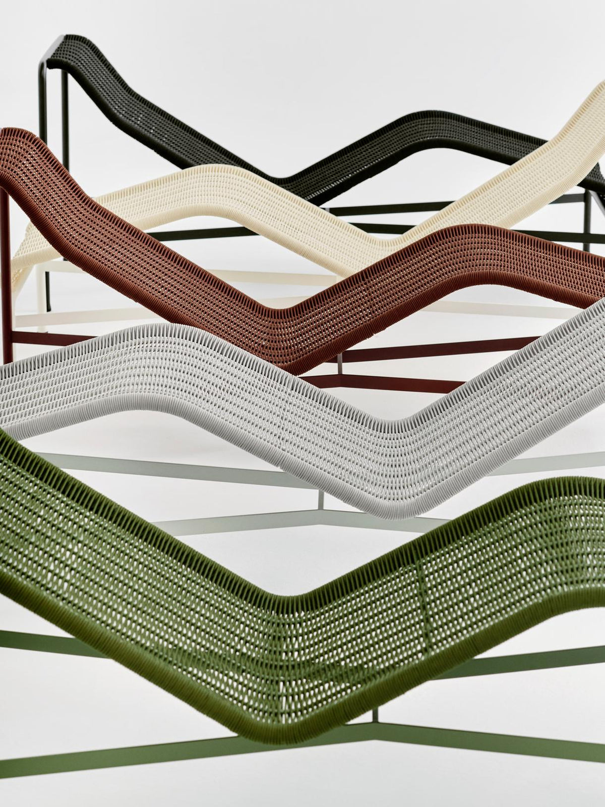 HAY - Palissade Cord Chaise Longue