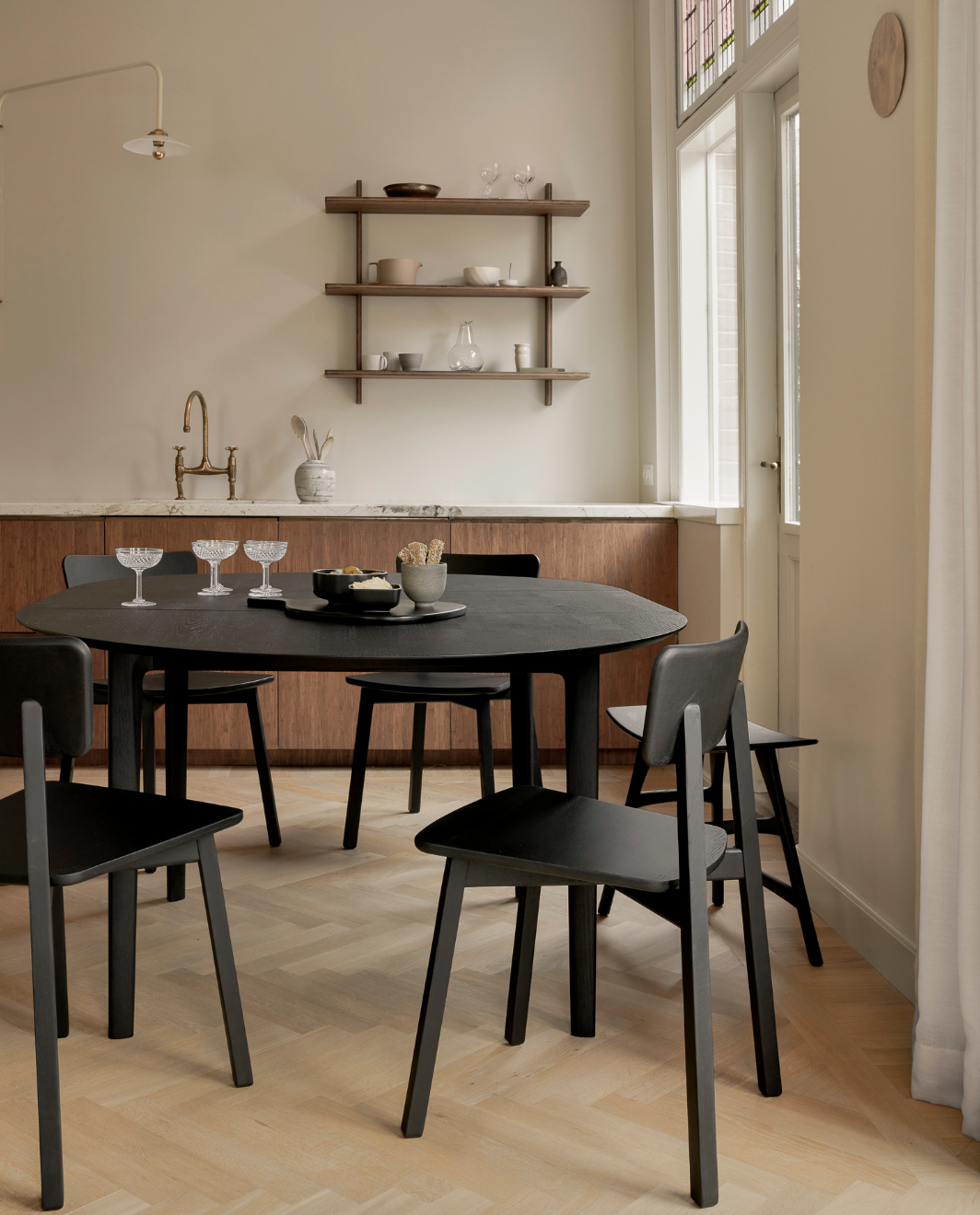 Ethnicraft - Bok Extendable Dining Table - Round