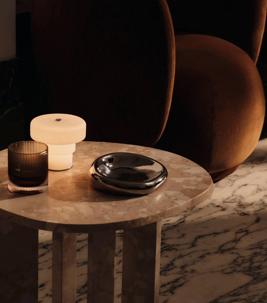 Ferm Living - Ripple Portable Lamp