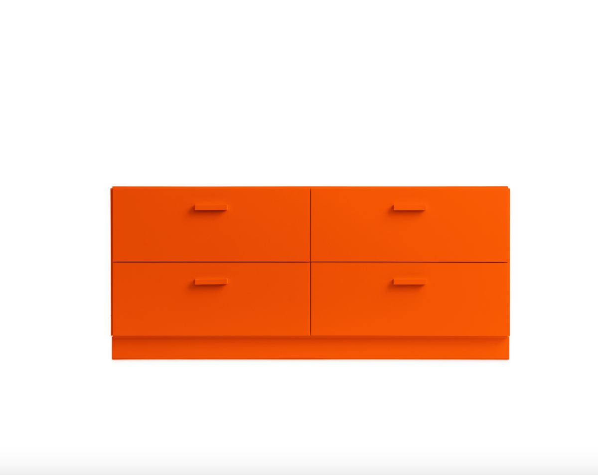 STRING - Relief Chest of Drawers, Low