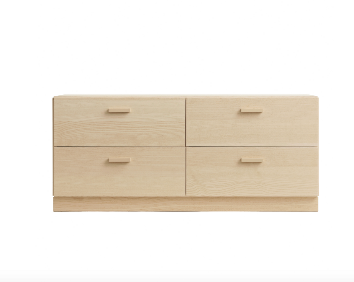 STRING - Relief Chest of Drawers, Low