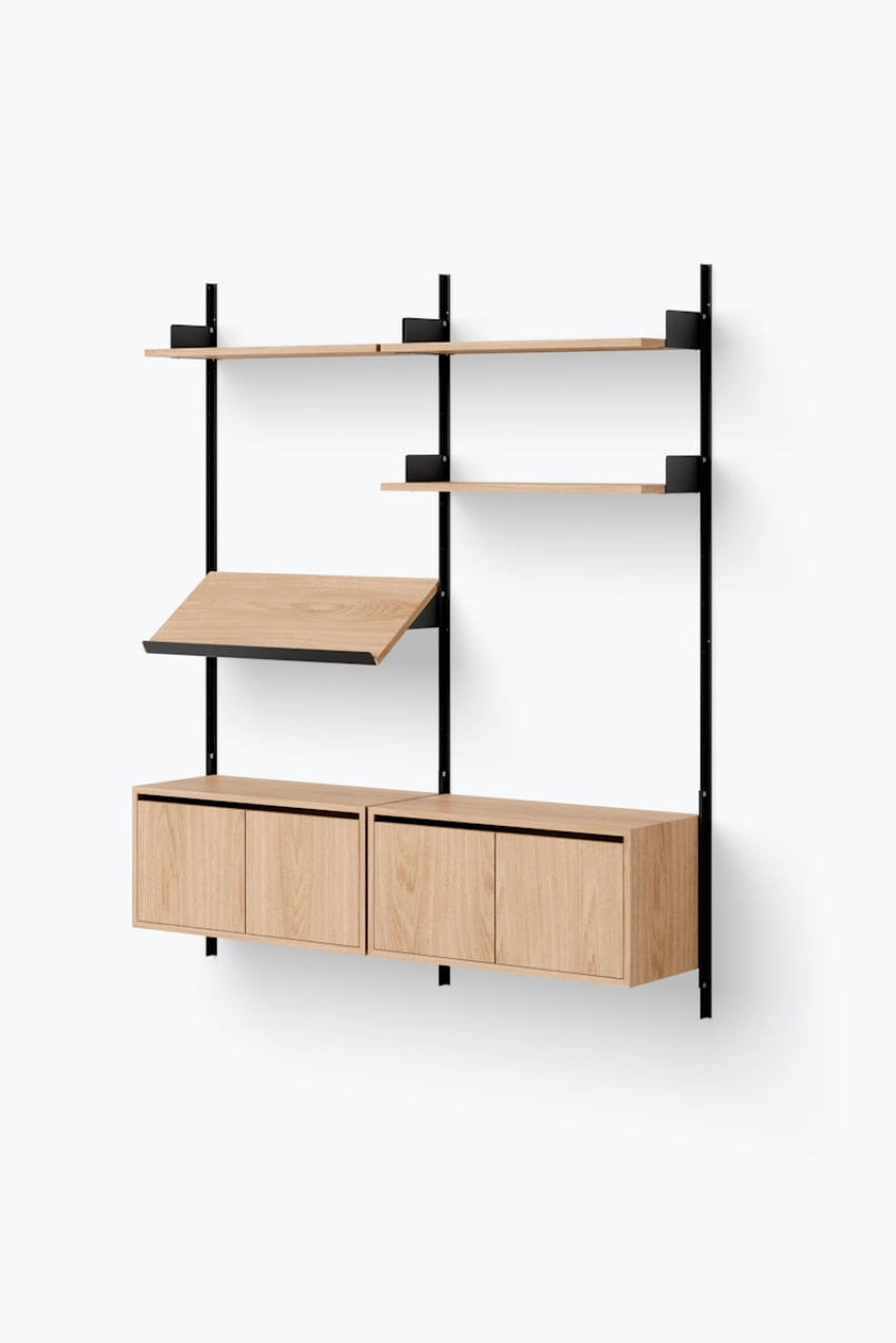 New Works - Living Shelf Cabinet Low with Doors