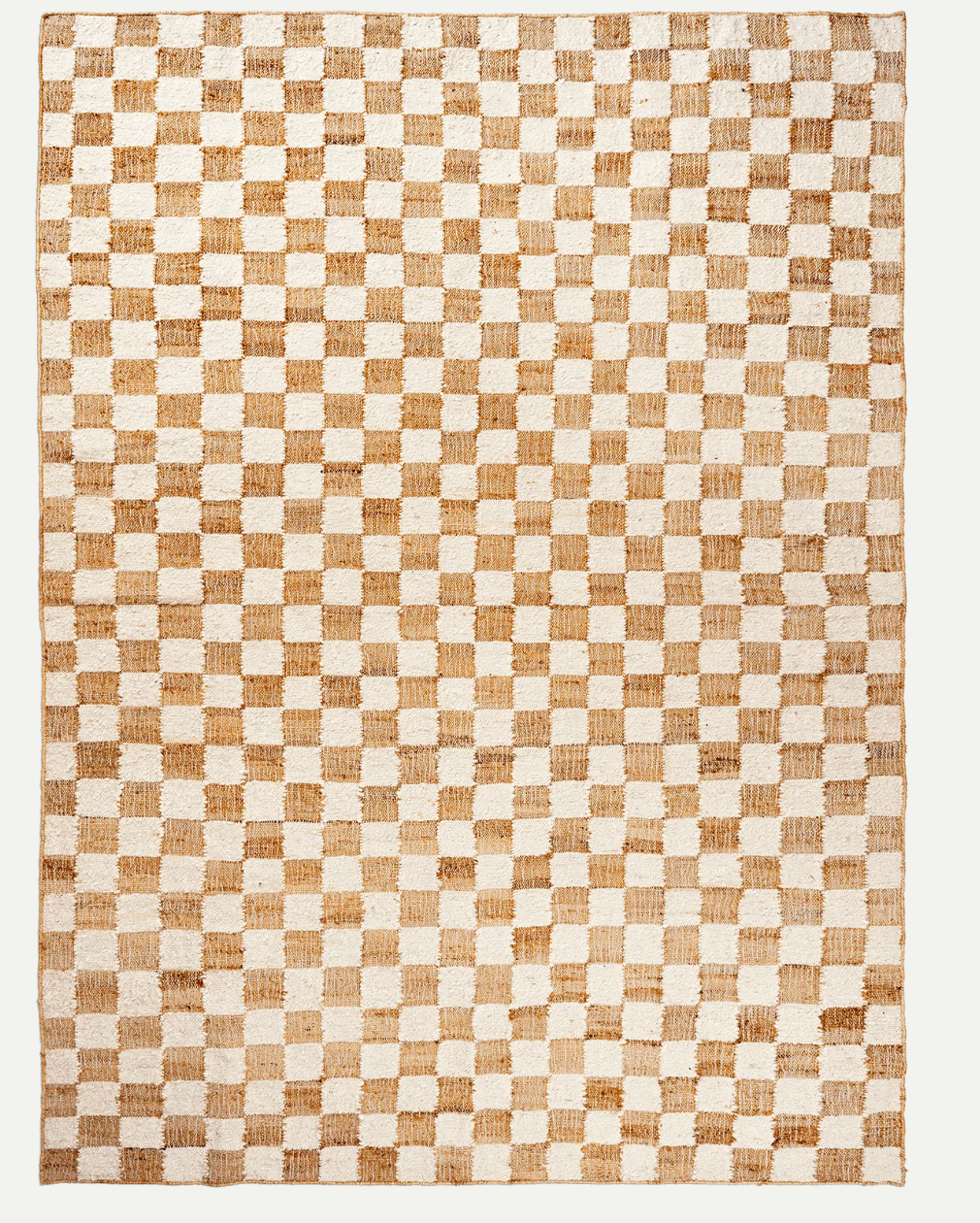 Ferm Living - Check Wool Jute Rug