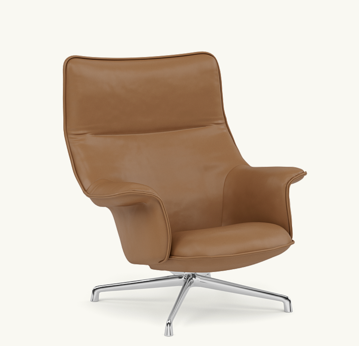 Muuto - Doze Lounge Chair High Back- Swivel Base