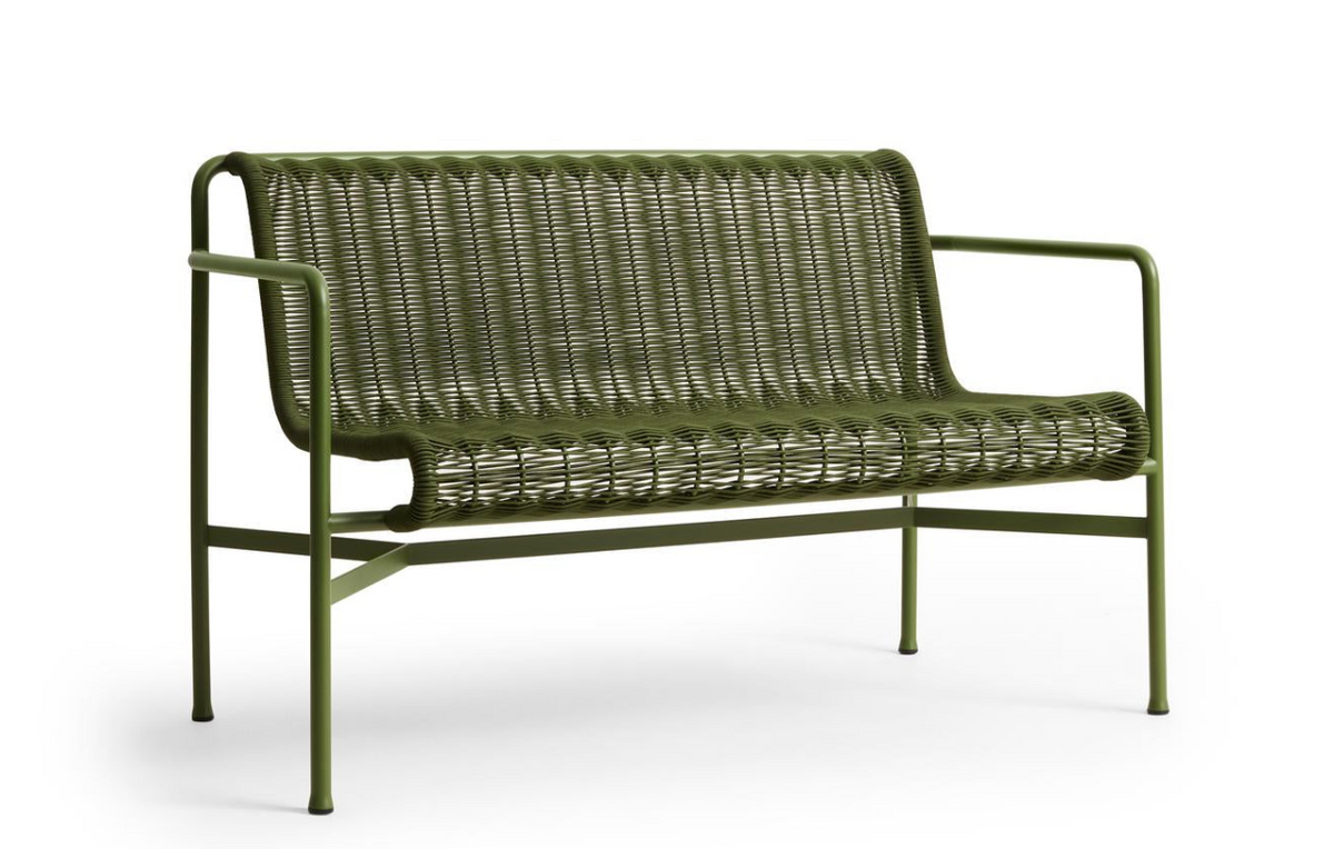 HAY - Palissade Cord Dining Bench w.Armrest