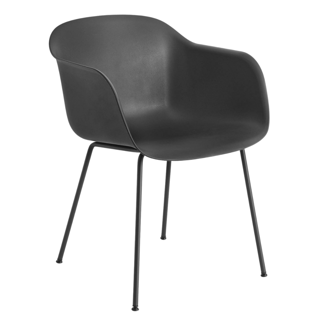 Muuto - Fiber Armchair - Tube Base