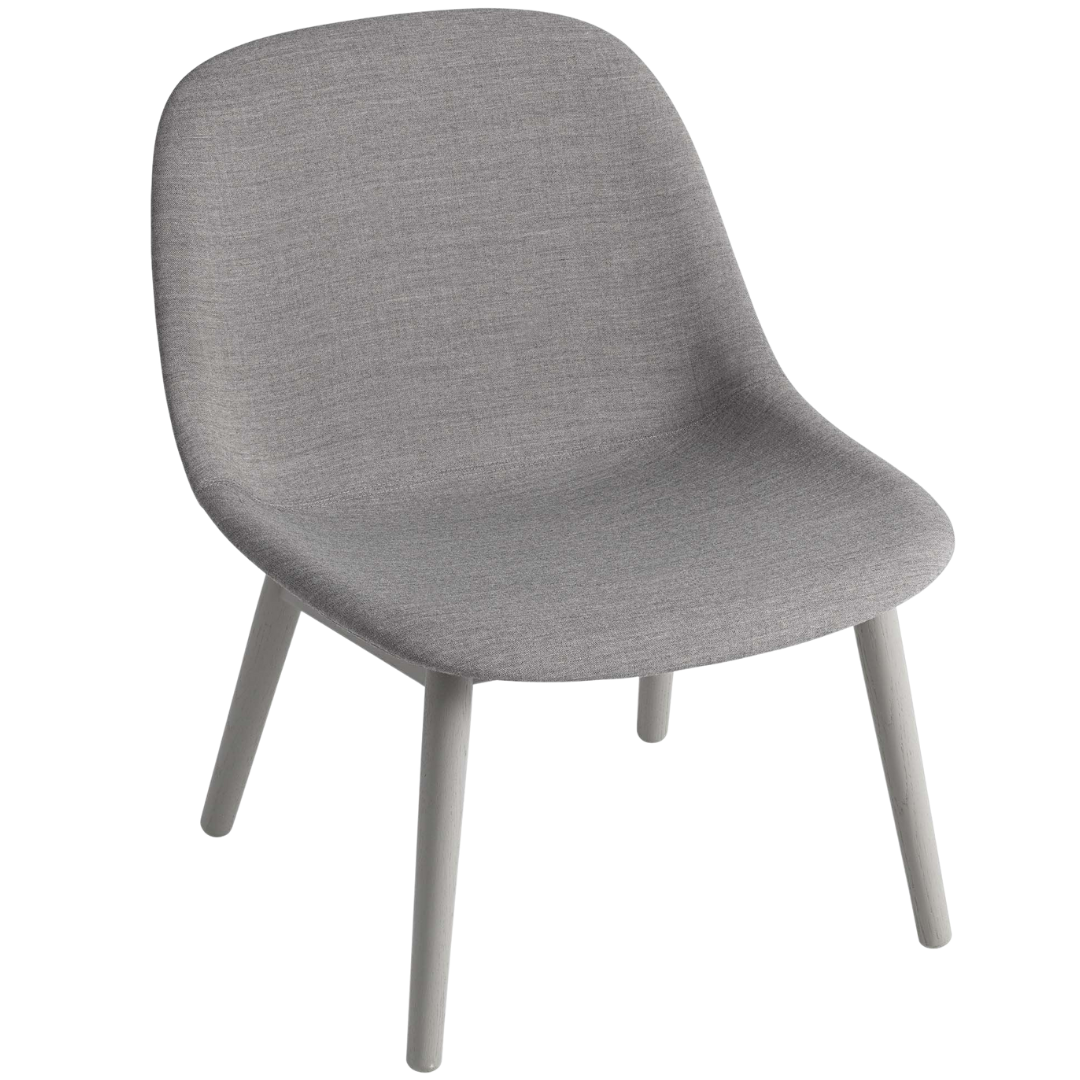 Muuto Fiber Lounge Chair Wood Base Maven - Main Image