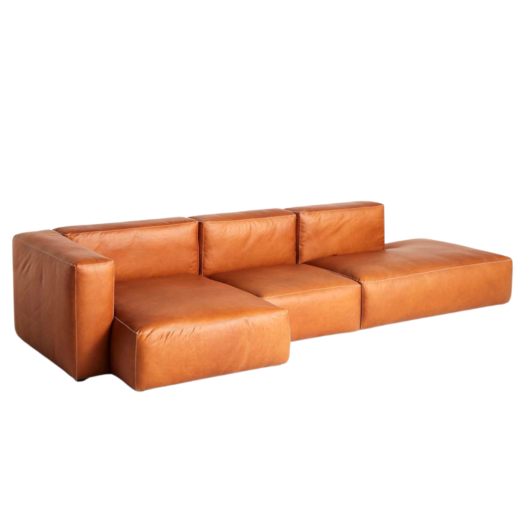 HAY - Mags Soft Sofa - 3 Seater - Combination 4 with Left Armrest