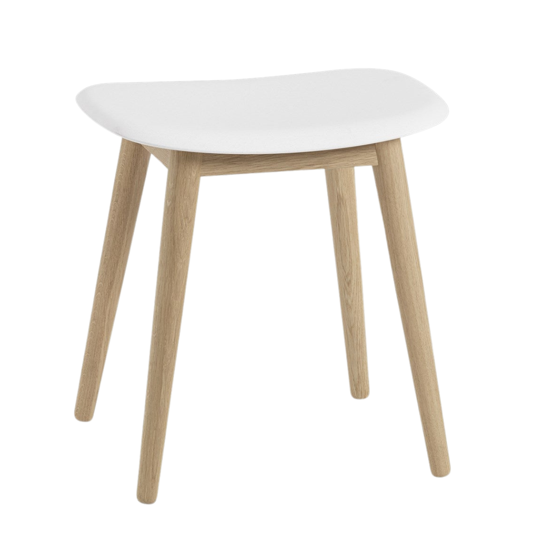 Muuto - Fiber Stool - Wood Base